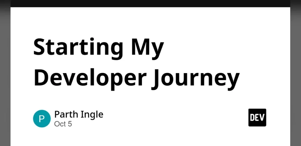 Computer Science Student Begins Exploration of Software Development Path