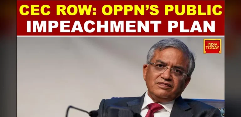 Opposition Alliance Announces Plans for Public Proceedings Against Election Chief