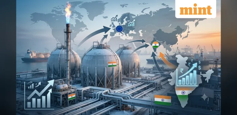 India May Encounter Heightened Challenges Securing Liquefied Natural Gas Supplies During Winter Period