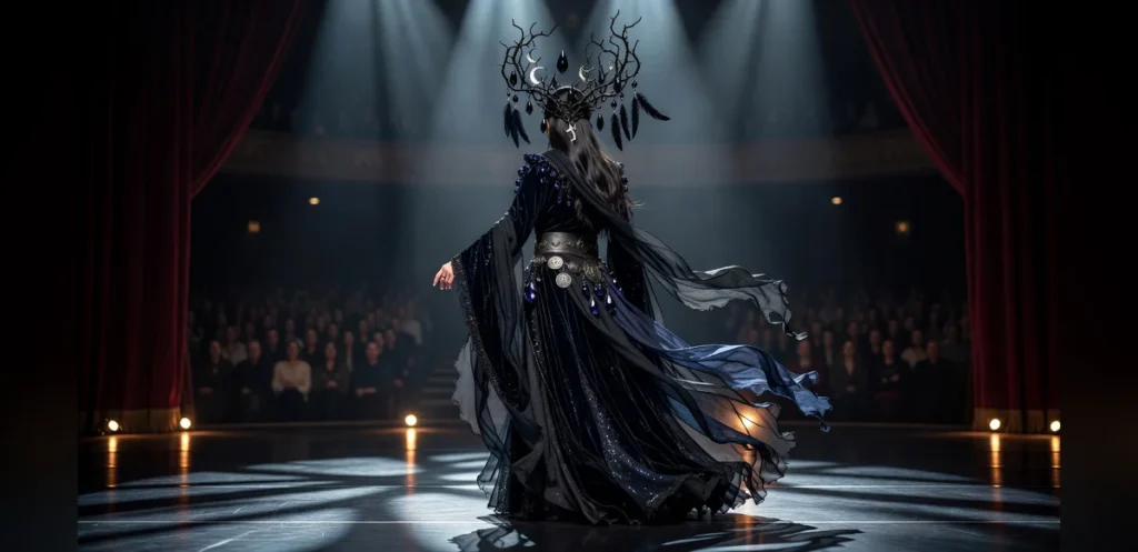 Philippine Representative Presents Witch-Themed Attire at Miss Grand International National Costume Event