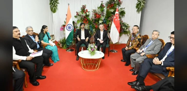 Tamil Nadu Chief Minister Meets Singapore Deputy Prime Minister to Discuss Economic Cooperation and Investments