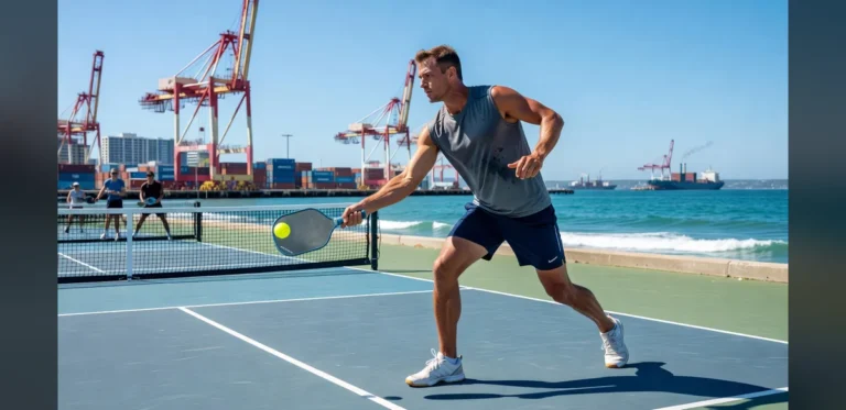 Actor Spotted Enjoying Pickleball Session in Port Melbourne