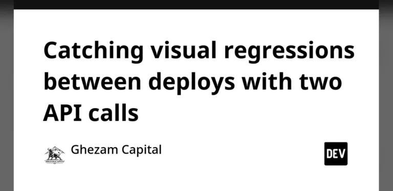 Detecting Visual Changes Between Software Updates With Minimal API Integration
