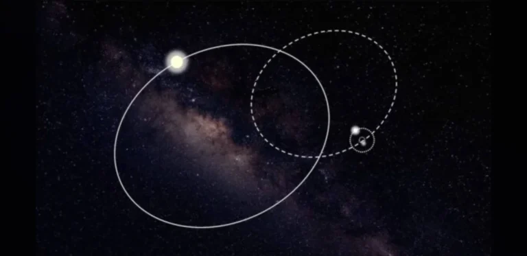 Astronomers Identify Rare Triple-Star System Containing a Fast-Spinning Pulsar